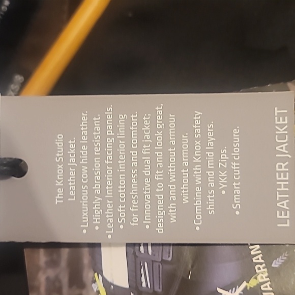 New Knox Leather Women's Motorcycle Protective Jacket 8 XS Gorgeous MSRP $850 - Picture 9 of 15